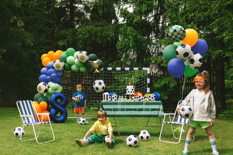 Balon foliowy Piłka nożna 35x35cm FB293 PartyDeco